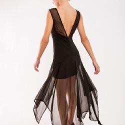 SERENITY (V-Back Chiffon Dress)