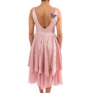 BELLE ROSE - Velvet/Chiffon Dress